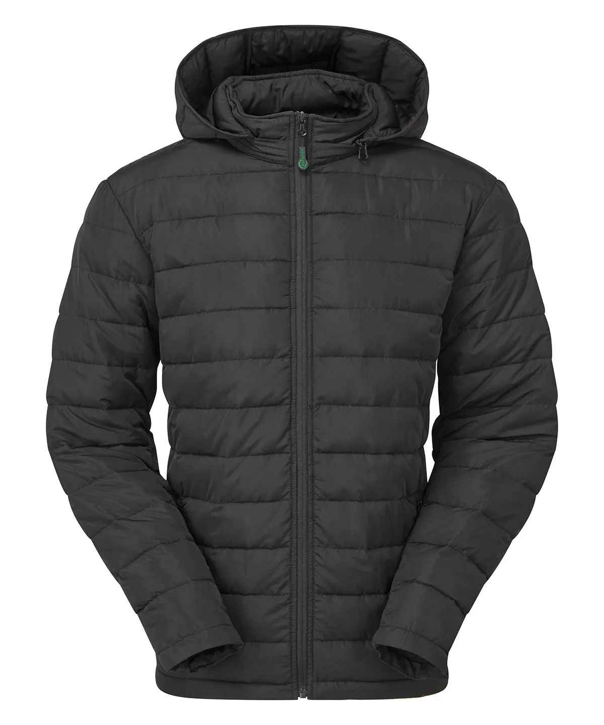 Black - Delmont recycled padded jacket