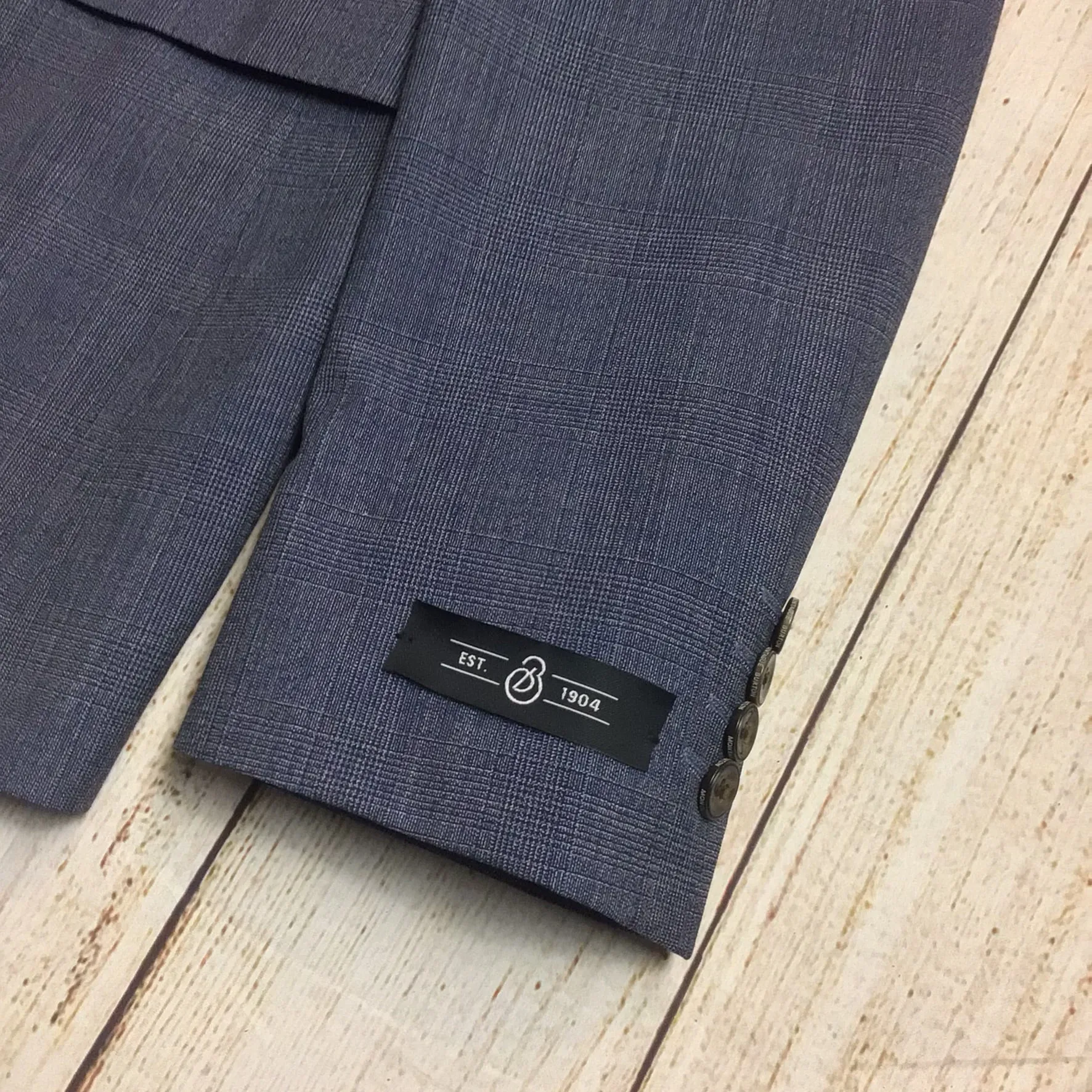 BNWT Montague Burton Blue Wool Blend Blazer Jacket Size 42R