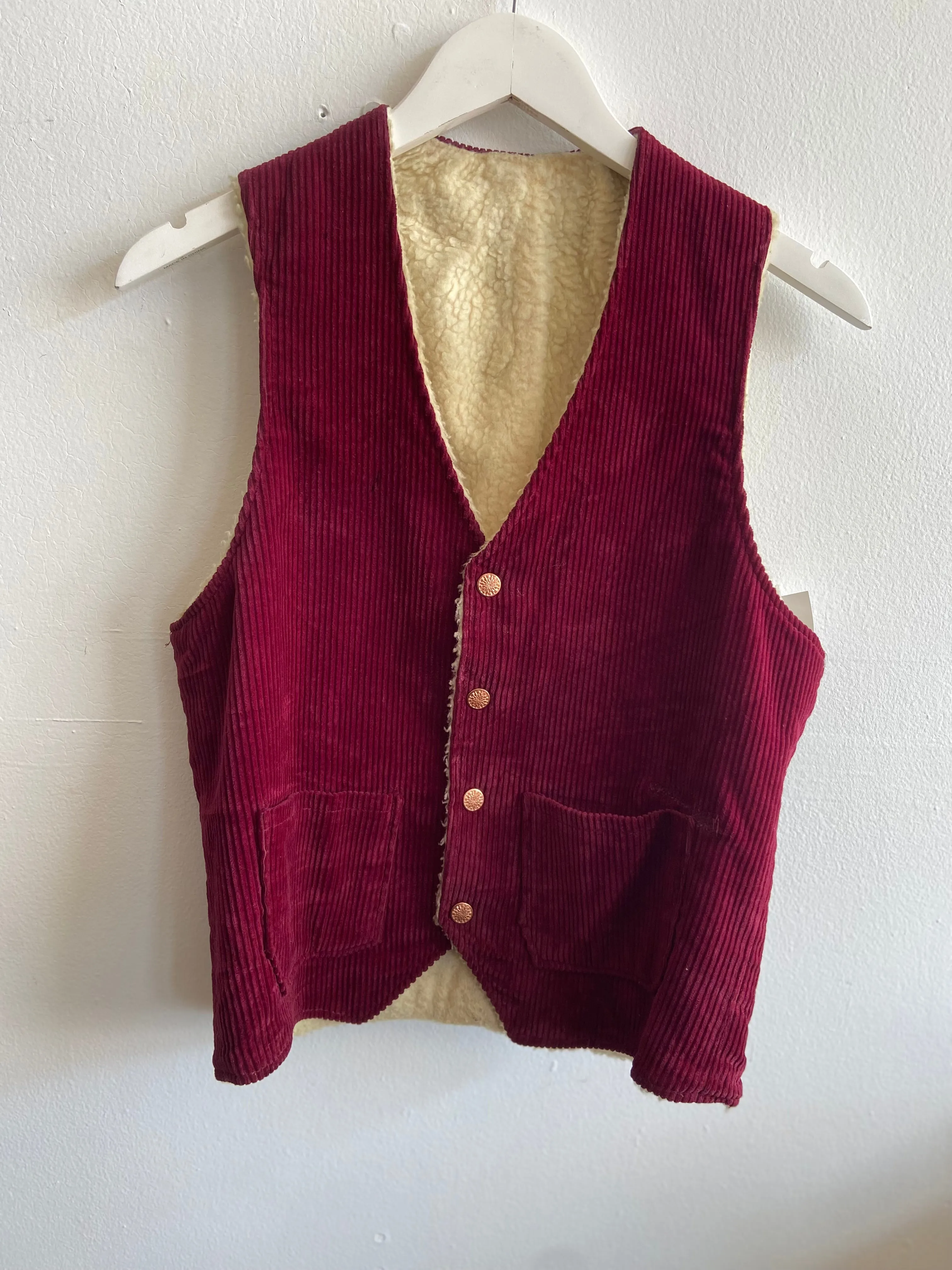 Corduroy Vest