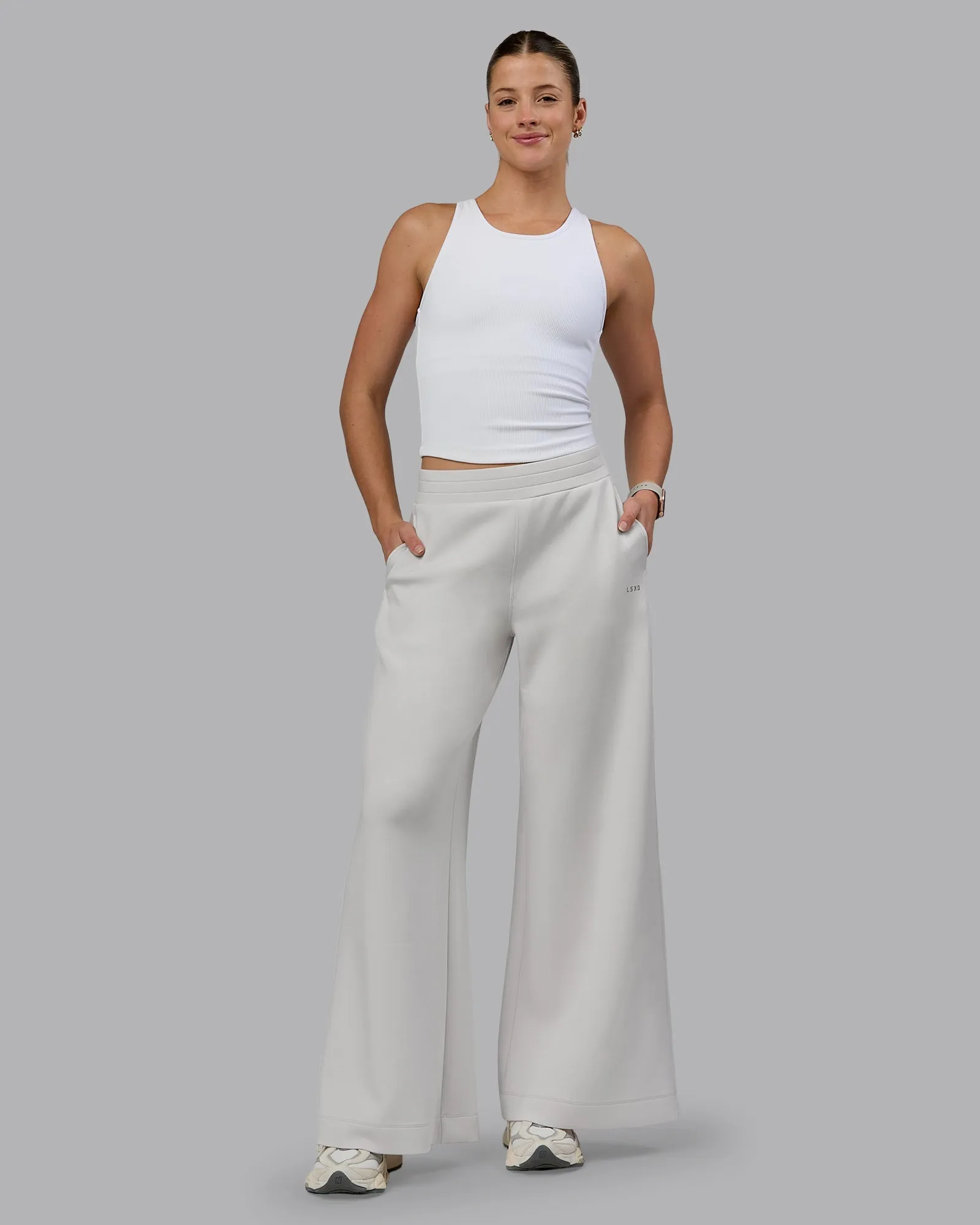 Elevate SoftTouch Wide Leg Pants - Clay-Clay