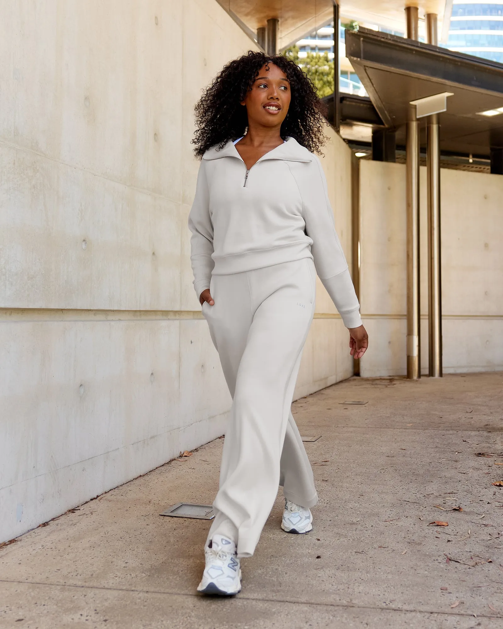 Elevate SoftTouch Wide Leg Pants - Clay-Clay