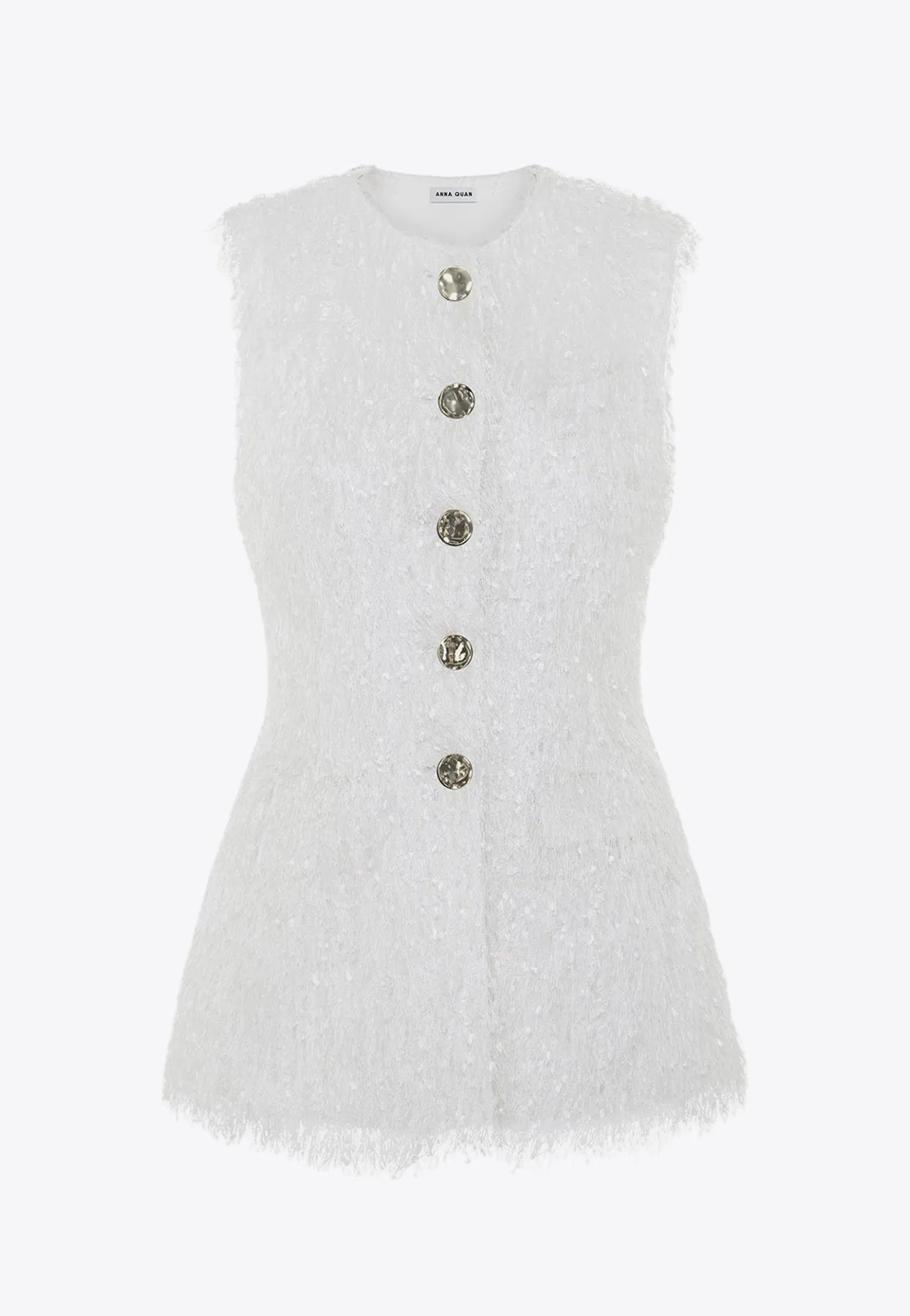 Grace Feather Knit Vest