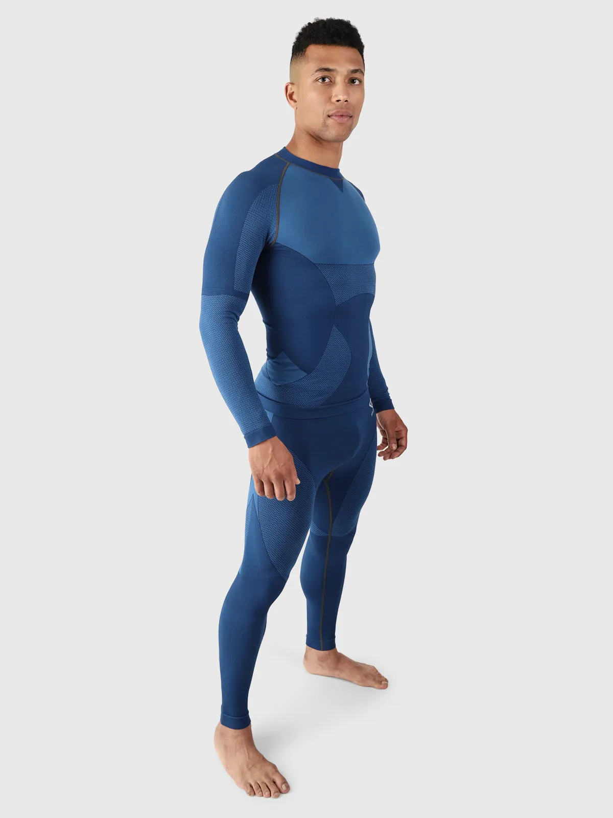 Grenoble Men Thermal Pants | Blue