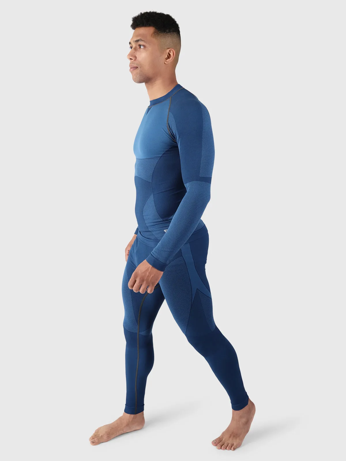 Grenoble Men Thermal Pants | Blue