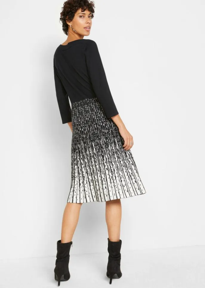 Knitted dress Bpc Selection, black