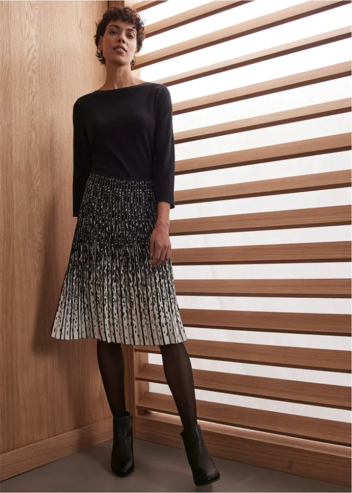 Knitted dress Bpc Selection, black