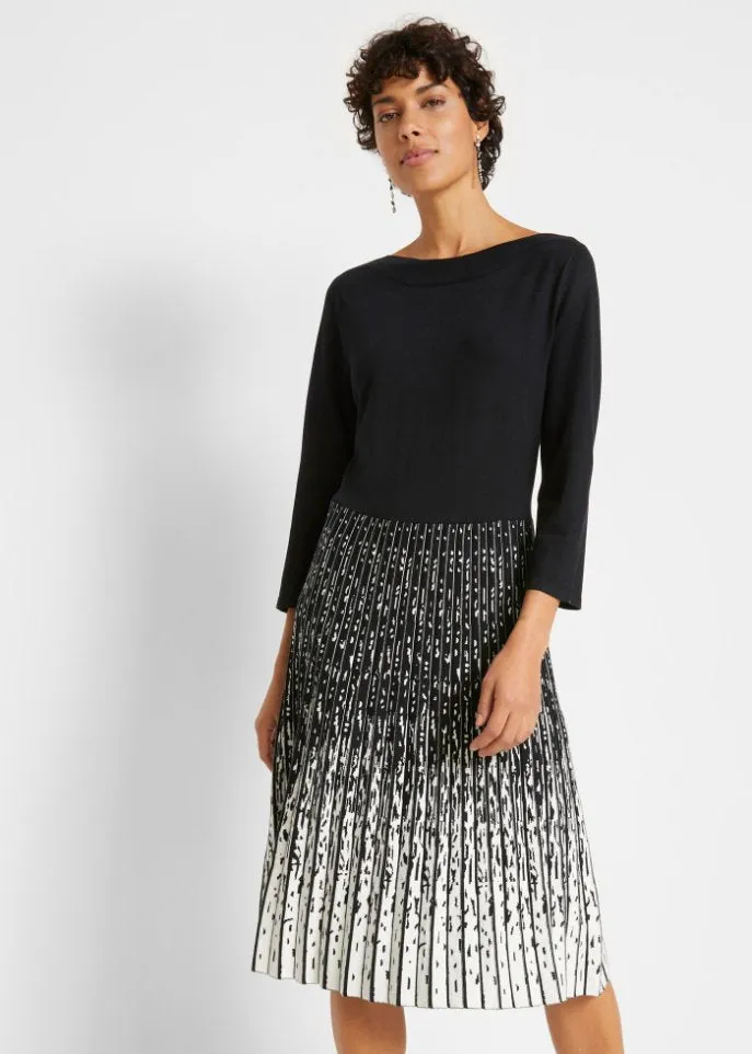 Knitted dress Bpc Selection, black
