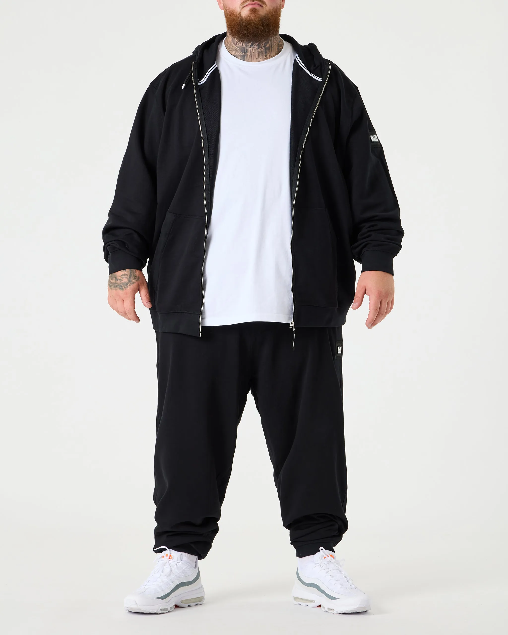 Plus Size - Jakarta Jogger Pants Black